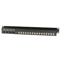 TPP016-RJ45. Приемопередатчик пассивный 16-канальный по витой паре. SC&T