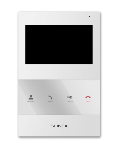 SQ-04 (белый). Монитор домофона цветной. SLINEX в Ростове-на-Дону