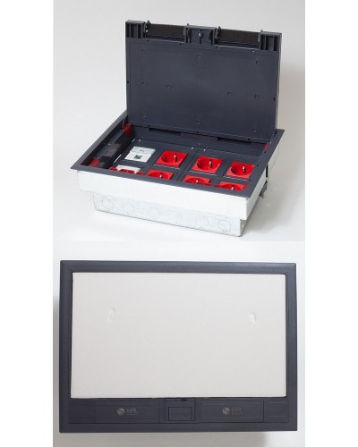 Люк на 8 постов (45х45), металл/пластик, с металлической коробкой, IP40 (300009). Люк. SPL в Ростове-на-Дону
