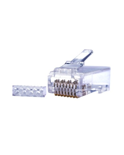 Коннекторы 8P8C UTP Cat.6 50U (RJ-45) (100шт) (10-0208). Разъем RJ-45. SUPRLAN в Ростове-на-Дону