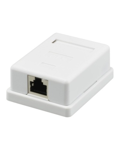 Розетка настенная RJ-45, 8P8C, Cat.5e, 1 порт FTP (10-0354). Компьютерная розетка. SUPRLAN в Ростове-на-Дону