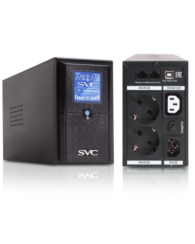 SVC V-600-L-LCD. Источник бесперебойного питания. SVC в Ростове-на-Дону