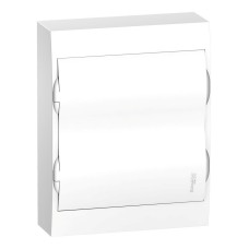 City9 Box 24 модулей навесной с белой дверцей (EZ9E212P2SRU). Щиток модульный. Systeme Electric
