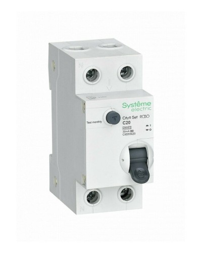 City9 Set 1P+N С 20А 4.5kA 30мА A 230В (C9D55620). Автоматический выключатель дифференциального тока. Systeme Electric в Ростове-на-Дону