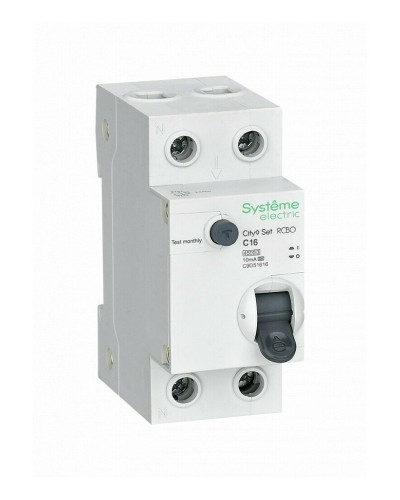 City9 Set 1P+N С 16А 4.5kA 10мА A 230В (C9D51616). Автоматический выключатель дифференциального тока. Systeme Electric в Ростове-на-Дону