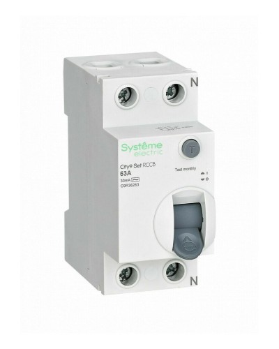 City9 Set 63А 2P 30мА AC 230В (C9R36263). Выключатель дифференциального тока. Systeme Electric в Ростове-на-Дону