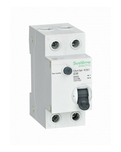 City9 Set 1P+N С 25А 4.5kA 30мА A 230В (C9D55625). Автоматический выключатель дифференциального тока. Systeme Electric в Ростове-на-Дону