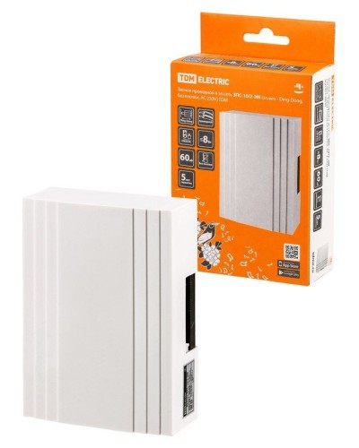 ЗПС-10/2-ЭМ, эл.мех - Ding-Dong, без кнопки, AC 230V (SQ1901-0046). Звонок проводной. TDM ЕLECTRIC в Ростове-на-Дону