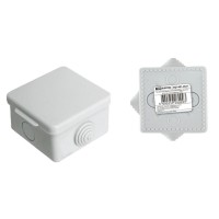 Коробка ОП 65х65х50мм, крышка, IP54, 4вх (SQ1401-0511). Распаячная коробка. TDM ЕLECTRIC