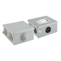 Распаячная коробка ОП 80х80х40мм, крышка, IP44, 6 вх. TDM (SQ1401-1235). Распаячная коробка ОП. TDM ЕLECTRIC