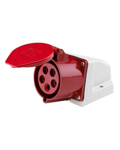 Розетка 125 стационарная 3Р+РЕ+N 32А 380В IP44 (SQ0602-0006). Розетка. TDM ЕLECTRIC в Ростове-на-Дону