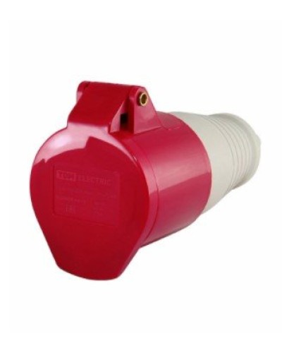 Розетка 215 переносная 3Р+РЕ+N 16А 380В IP44 (SQ0603-0012). Розетка. TDM ЕLECTRIC в Ростове-на-Дону