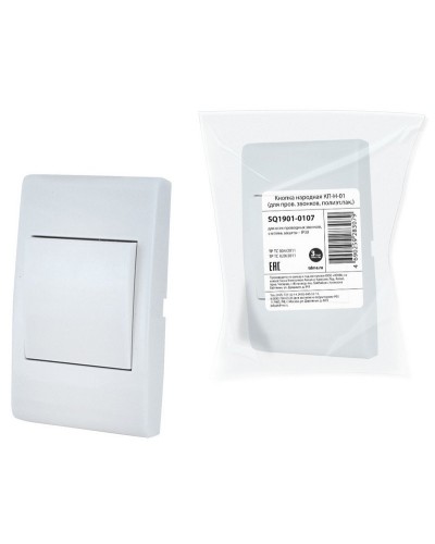 КП-Н-01 (SQ1901-0107). Кнопка для проводных звонков. TDM ЕLECTRIC в Ростове-на-Дону