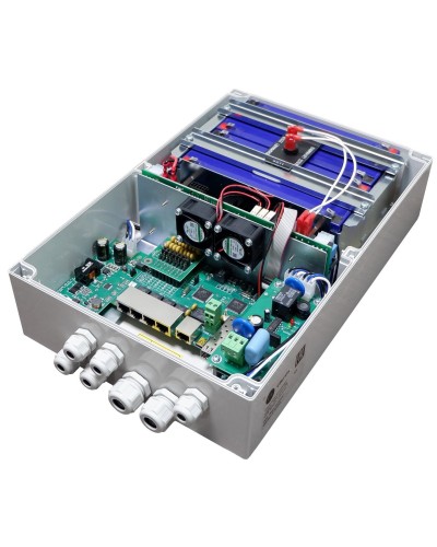 Tfortis PSW-1G4F UPS. Коммутатор с питанием по PoE. TFortis в Ростове-на-Дону