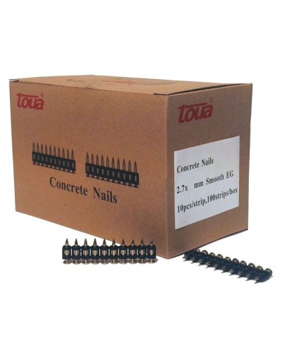 Гвоздь 2.7x25 smooth EG (1000 шт./уп.) (2725smoothEG). Гвозди универсальные. Toua в Ростове-на-Дону
