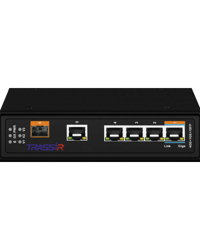 TR-NS15061S-150-4POE. Коммутатор с PoE. Trassir в Ростове-на-Дону