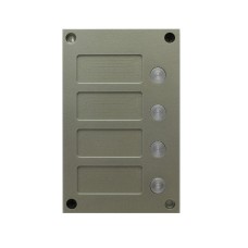 BS-424-4. Кнопочная панель. VIZIT