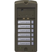 БВД-306-6. Блок вызова домофона. VIZIT