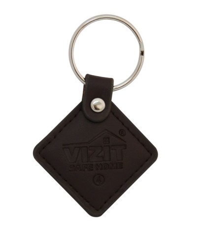 VIZIT-RF2.2 (Brown). Брелок proximity кожаный. VIZIT в Ростове-на-Дону