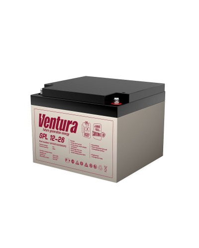 Ventura GPL 12-26. Аккумулятор герметичный свинцово-кислотный. Ventura в Ростове-на-Дону