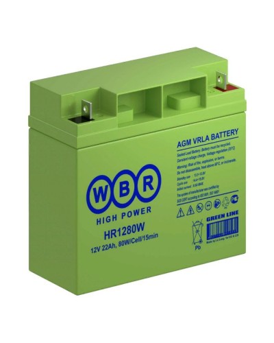 WBR HR1280W. Аккумулятор герметичный свинцово-кислотный. WBR в Ростове-на-Дону