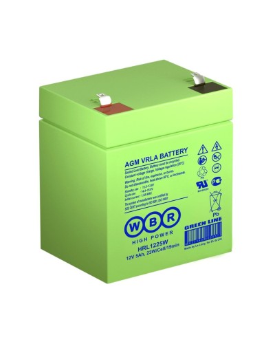 WBR HRL1225W. Аккумулятор герметичный свинцово-кислотный. WBR в Ростове-на-Дону