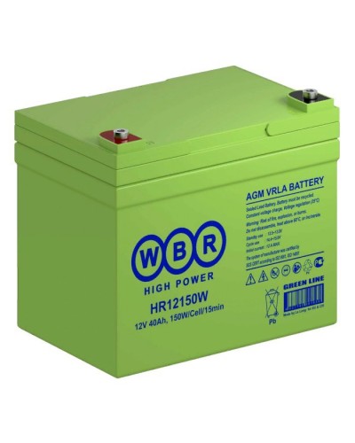 WBR HR12150W. Аккумулятор герметичный свинцово-кислотный. WBR в Ростове-на-Дону