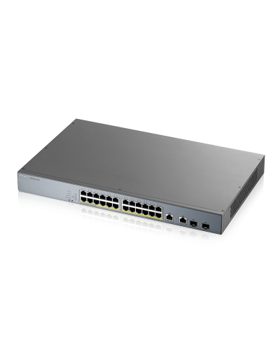 GS1350-26HP-EU0101F. L2 коммутатор PoE+ для IP-видеокамер rack 19. ZYXEL в Ростове-на-Дону
