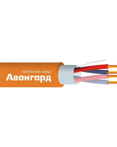 КПСЭнг(А)-FRLS 2х2х0,5 (Авангард). Кабель для систем ОПС и СОУЭ огнестойкий, не поддерживающий горения, экранированный. Авангард в Ростове-на-Дону
