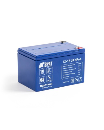 Skat i-Battery 12-12 LiFePo4 (646). Li-Ion аккумулятор. Бастион в Ростове-на-Дону