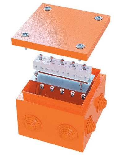Коробка FS 150х150х80 6P (FSK30610): Коробка ответвительная огнестойкая стальная в Ростове-на-Дону