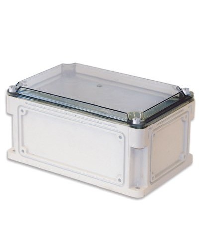 Корпус RAM box 300х150х146, высота крышки 21 мм, IP67 (531211). Корпус с фланцами и прозрачной крышкой, без монтажной платы. ДКС в Ростове-на-Дону