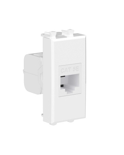 Розетка RJ-45 Avanti 1 модуль белое облако (4400661): Розетка компьютерная, без шторки модульная, кат.5е в Ростове-на-Дону