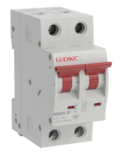 YON max MD63N 2P 20А 6кА C (MD63N-2PC20). Автоматический выключатель. ДКС в Ростове-на-Дону