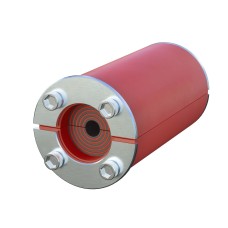 Проходка круглая, нержавеющая, D150х70 мм для кабелей D93-119 мм (DXF3119): Проходка круглая, нержавеющая