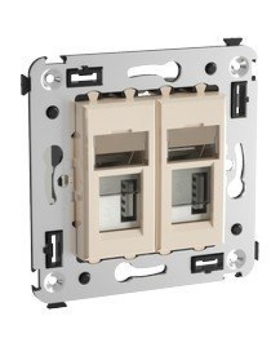 Розетка USB в стену Avanti ванильная дымка (4405543). Розетка USB. ДКС в Ростове-на-Дону