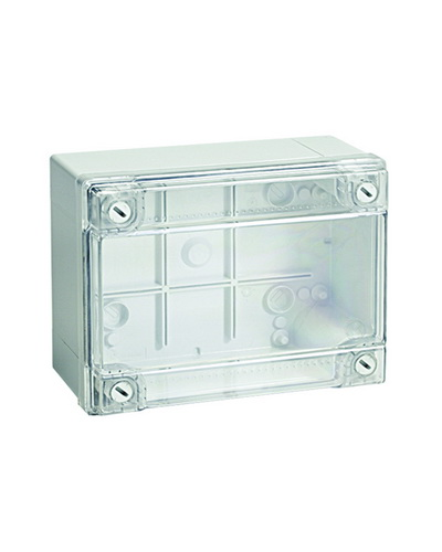 Коробка ответвительная с гладкими стенками, IP56, 380х300х120 (54420). Коробка ответвительная с гладкими стенками и прозрачной крышкой. ДКС в Ростове-на-Дону