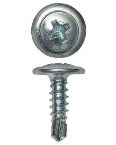 Саморез с пресс-шайбой 4.2х16 со сверлом (200 шт) (CM274016). Саморез с пресс-шайбой. ДКС в Ростове-на-Дону