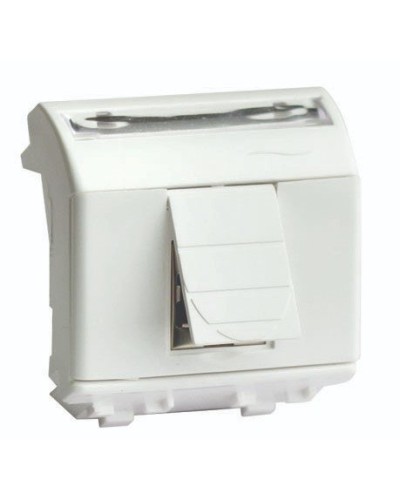 Розетка RJ-45 Brava 2 модуля слоновая кость (75655S): Розетка компьютерная с двумя разъёмами в Ростове-на-Дону