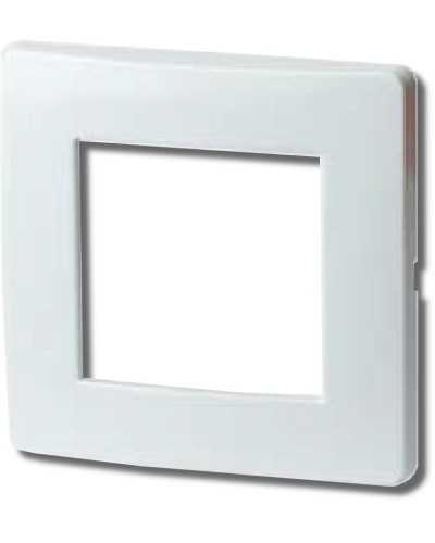 Рамка на 2 модуля (одноместная), белая (75010W): Рамка одноместная, Brava в Ростове-на-Дону