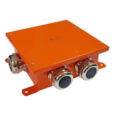 Коробка SMB165 металлическая 164х164х65, 6P (1,5-10 мм²) (56339E). Коробка, огнестойкая. Экопласт