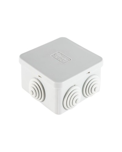 Коробка JBS070 70х70х40, 6 вых., IP44, серая (44056). Коробка монтажная. Экопласт в Ростове-на-Дону