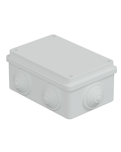 Коробка JBS120 120х80х50, 6 вых., IP55, белая (44008W-1). Коробка монтажная. Экопласт в Ростове-на-Дону