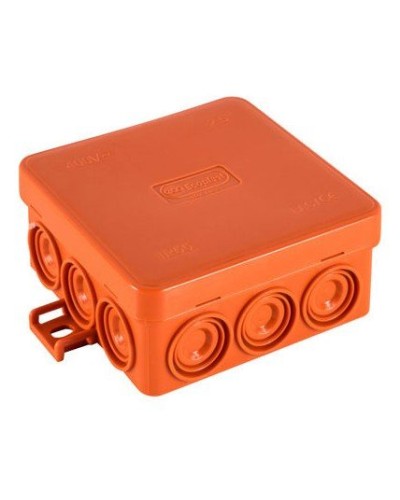 Коробка JBL085 85х85х38, 12 вых., 2P (0,15...2,5мм²) (43055HF): Коробка монтажная, огнестойкая, без галогена в Ростове-на-Дону