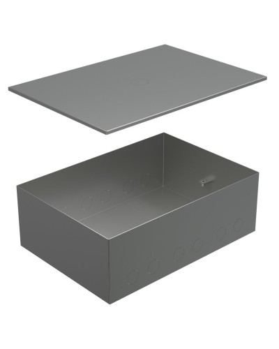 Коробка металлическая с крышкой для заливки в пол BOX/6-8 (70161): Коробка металлическая с крышкой для заливки в пол 249,6х167,6х75мм, для люков 70062, 70082 в Ростове-на-Дону