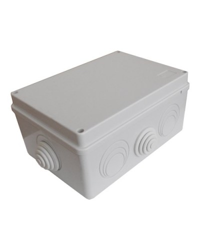 Коробка JBS210 210х150х100, 8 вых., 12P (0,15...2,5мм²) серая (43046HF-GR). Коробка монтажная, огнестойкая, без галогена. Экопласт в Ростове-на-Дону