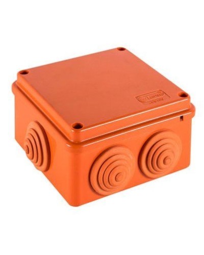 Коробка JBS100 100х100х55, 6 вых., 8P, (0,15-2,5мм²) (43407HF): Коробка монтажная, огнестойкая, без галогена в Ростове-на-Дону