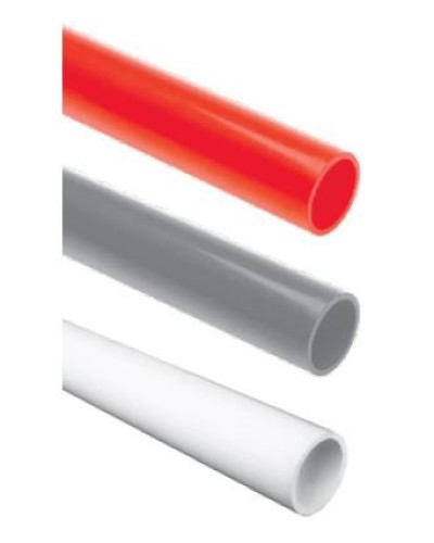 Ecoplast труба ПВХ гладкая, для аспирационной системы, D25, красная (33025-RD). Труба для аспирационной системы. Экопласт в Ростове-на-Дону
