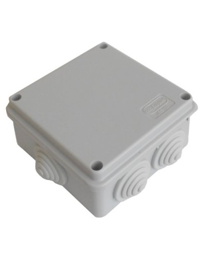 Коробка JBS100 100х100х55, 6 вых., 5P (0,15...2,5мм²) серая (43057HF-GR). Коробка монтажная, огнестойкая, без галогена. Экопласт в Ростове-на-Дону