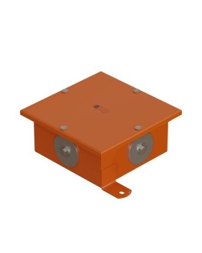 Коробка SMB120 металлическая 120х120х60, 4 металлических заглушки (56004S). Коробка, 4 металлические заглушки. Экопласт в Ростове-на-Дону